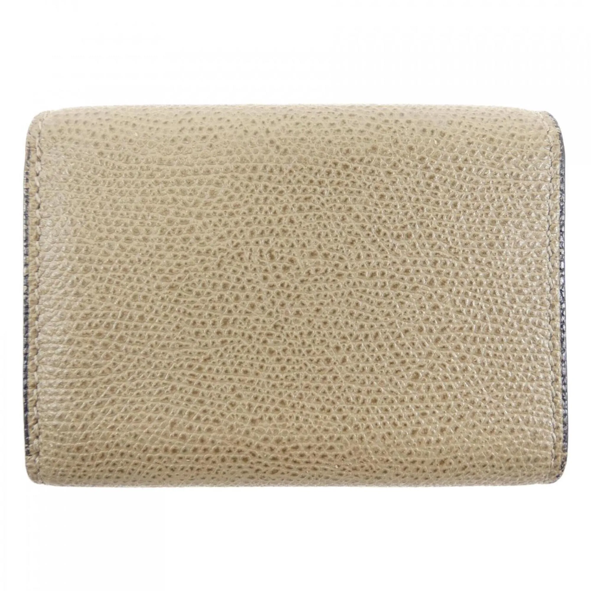 Valextra Leather Wallet (Tri-Fold) (Pre-Owned)
