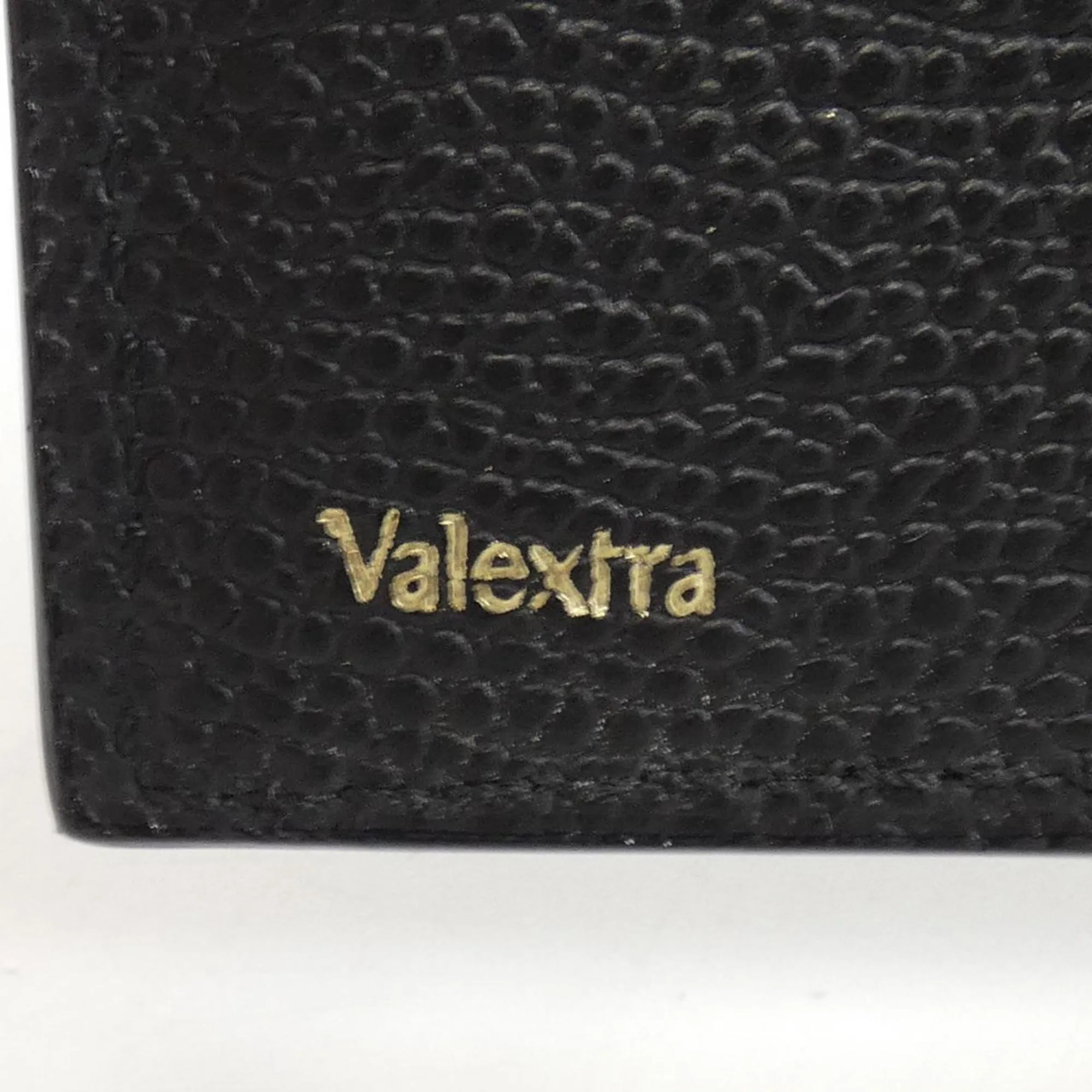 Valextra Leather Wallet (Tri-Fold) (Pre-Owned)