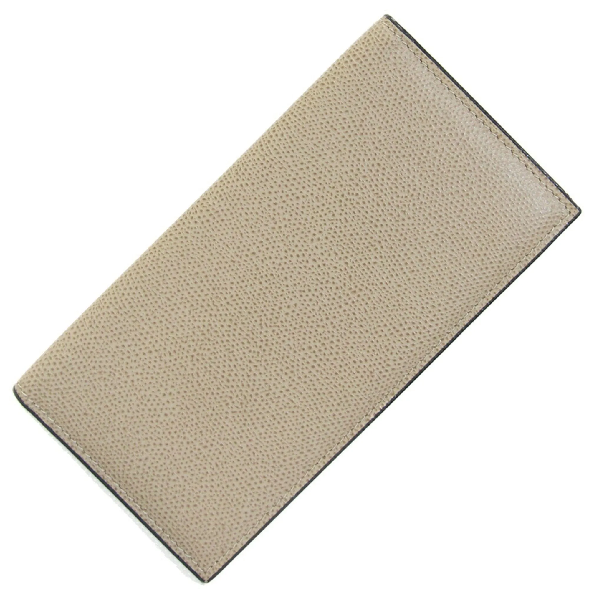 Valextra Oyster Leather Long Bill Wallet (Bi-Fold) (Pre-Owned)