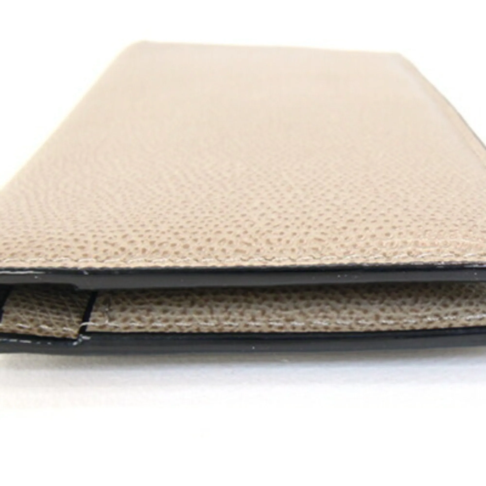 Valextra Oyster Leather Long Bill Wallet (Bi-Fold) (Pre-Owned)
