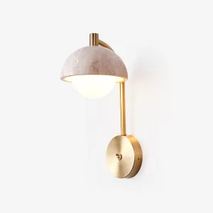 Vellum Travertine Wall Lamp Bedroom Lights outlet online
