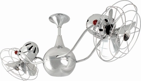 Vent-Bettina 42"Ceiling Fan Polished Chrome Small Fans FANS special offer