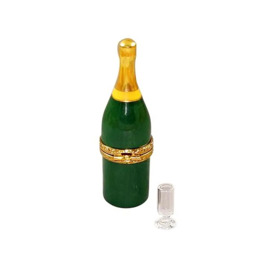 'Veuve Clientele' Champagne Bottle Limoges Limoges Boxes collectors shop