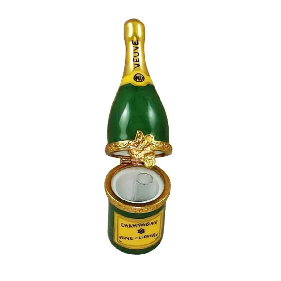 'Veuve Clientele' Champagne Bottle Limoges Limoges Boxes collectors shop