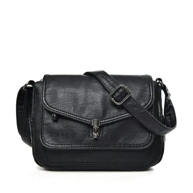 Vintage Soft Leather Shoulder Bags