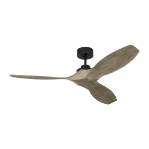 Visual Comfort Fan Collins Smart DC Ceiling Fan with Carved Wood Bladeas and Remote Control Outdoor Ceiling Fans discount
