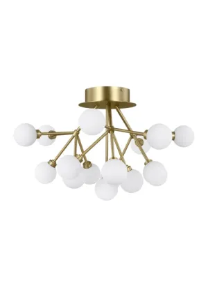 Visual Comfort Modern LED Flush Mount Low Ceiling Lights sale