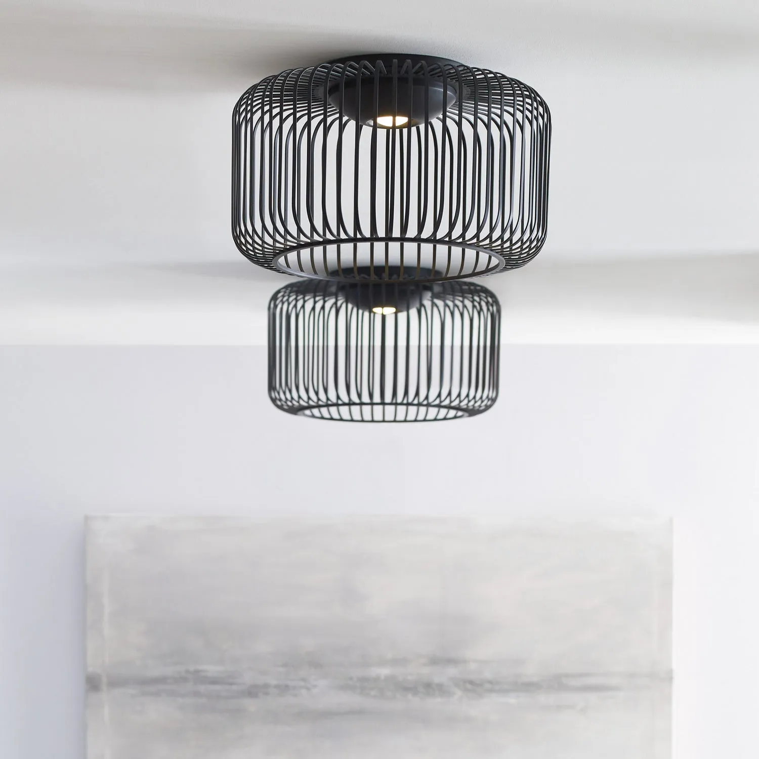 Visual Comfort Modern LED Flush Mount