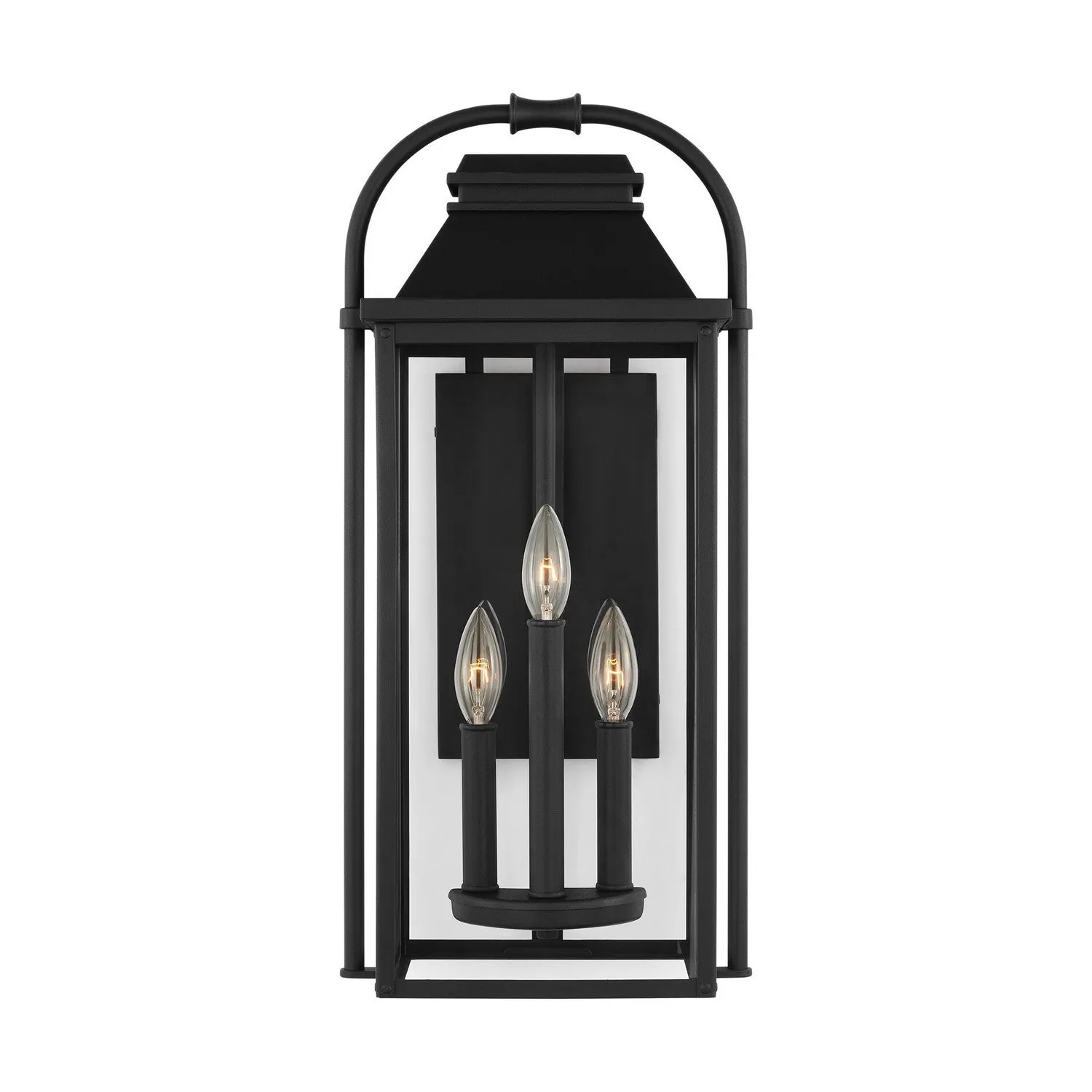 Visual Comfort Studio Three Light Outdoor Wall Sconce best Wall Lights for sale