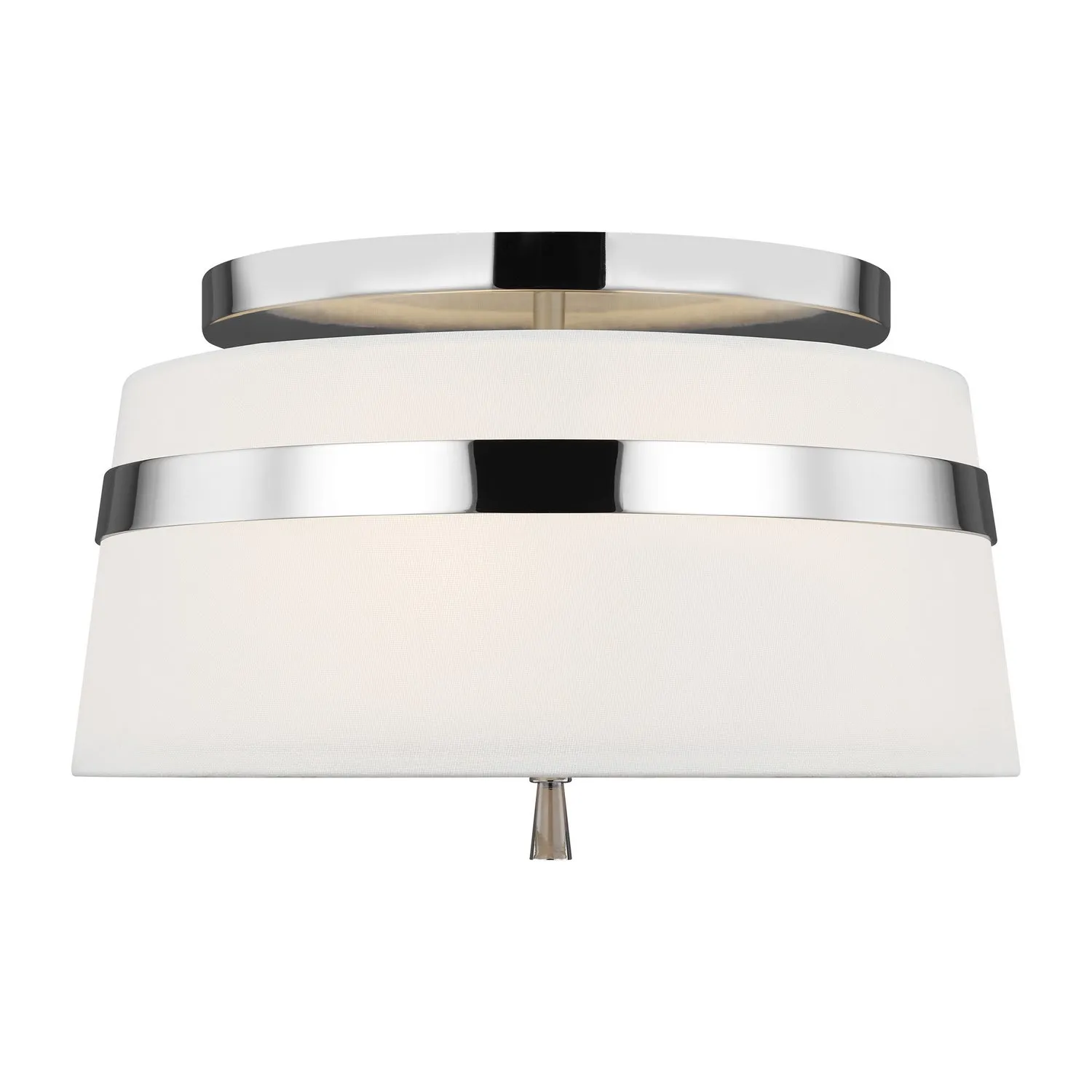 Visual Comfort Studio Three Light Semi-Flush Mount Low Ceiling Lights sale