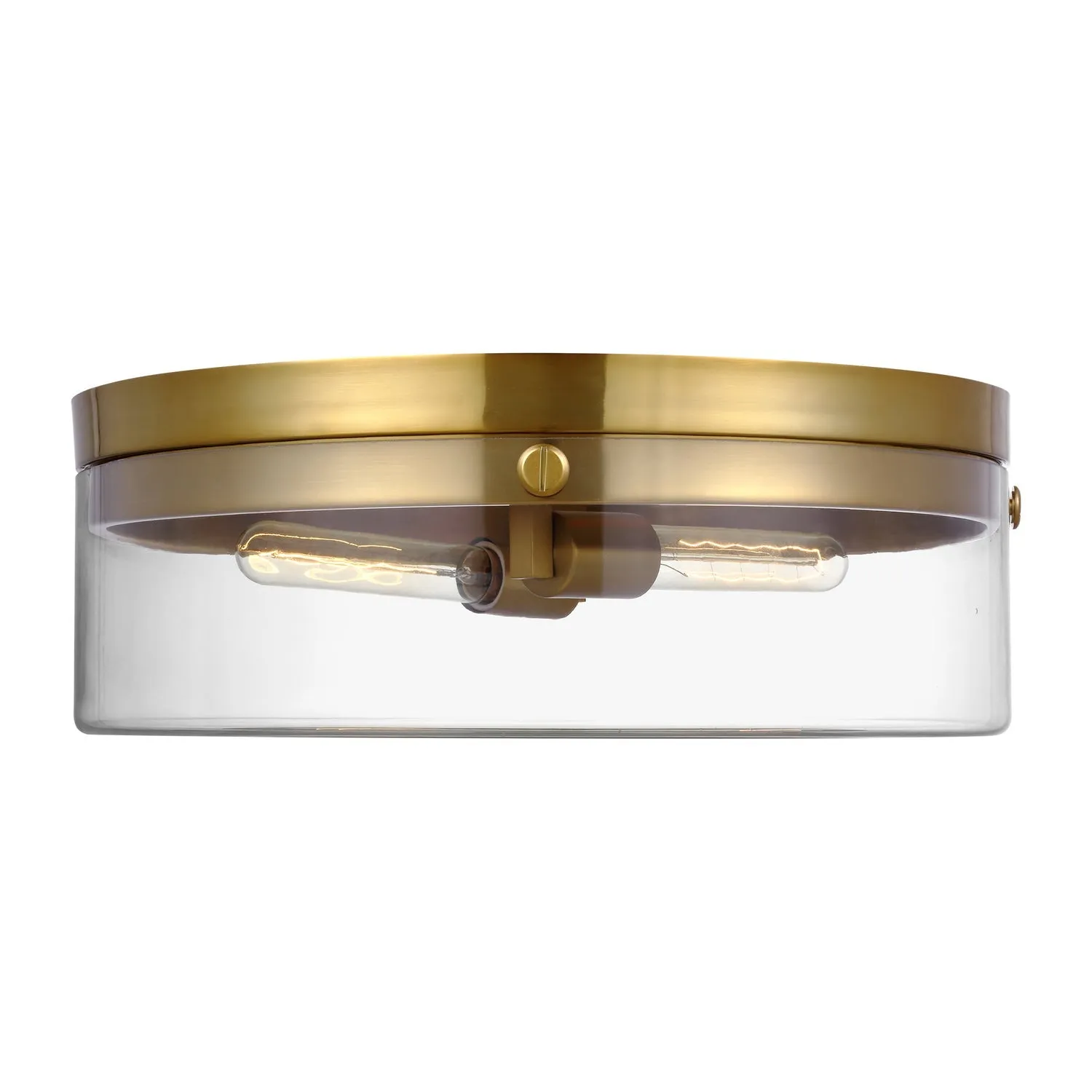Visual Comfort Studio Two Light Flush Mount Low Ceiling Lights sale
