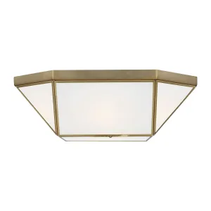 Visual Comfort Studio Two Light Flush Mount Low Ceiling Lights sale