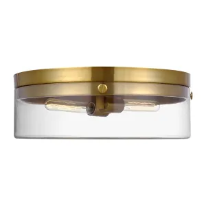 Visual Comfort Studio Two Light Flush Mount Low Ceiling Lights sale