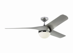Visual Comfort Akova 56" Indoor/Outdoor DC Ceiling Fan with 20W LED Light plus Remote Outdoor Ceiling Fans discount