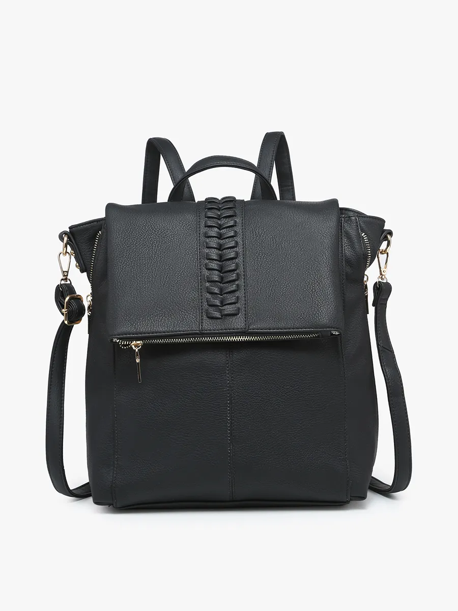 Vivian Vegan Distressed Backpack