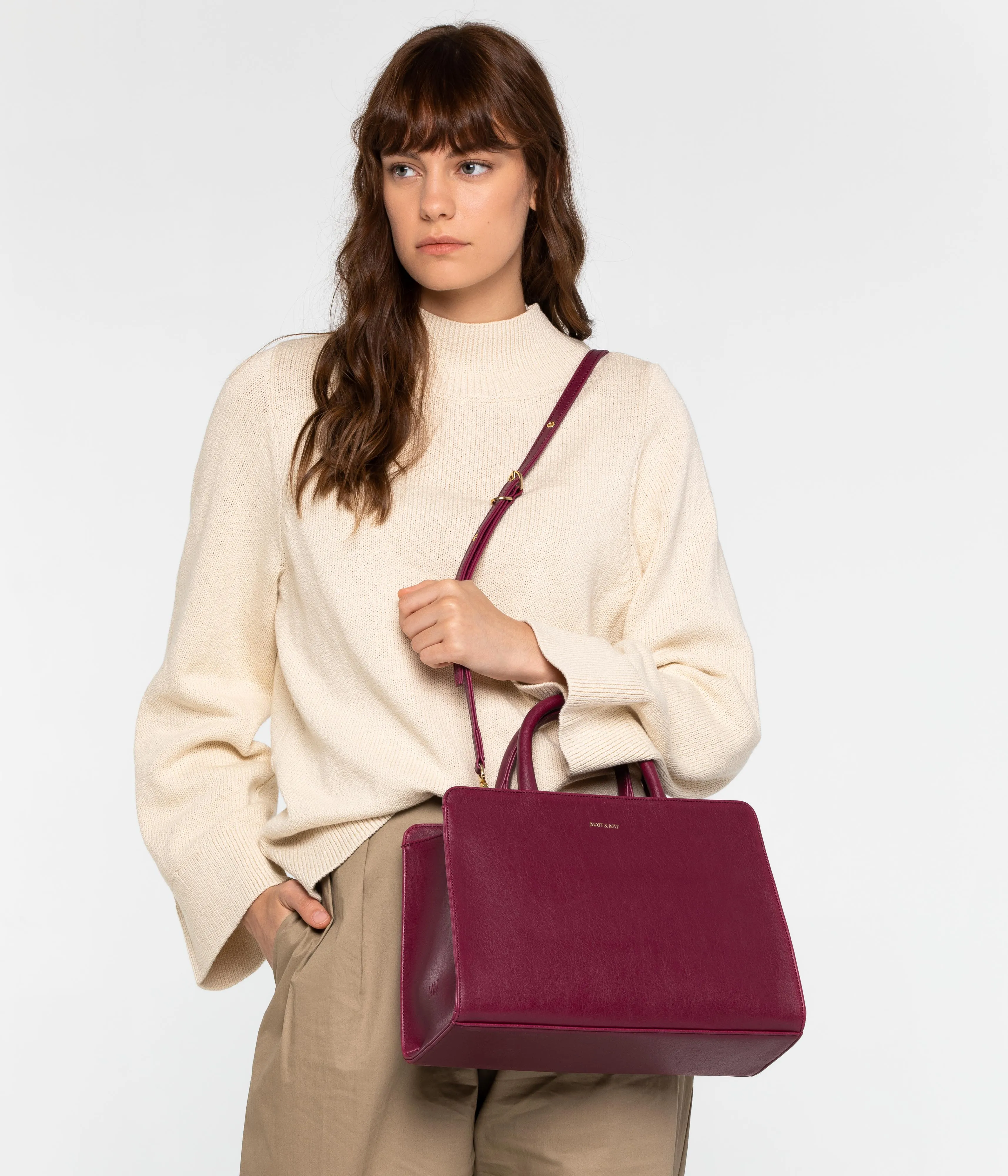VON Vegan Satchel - Vintage