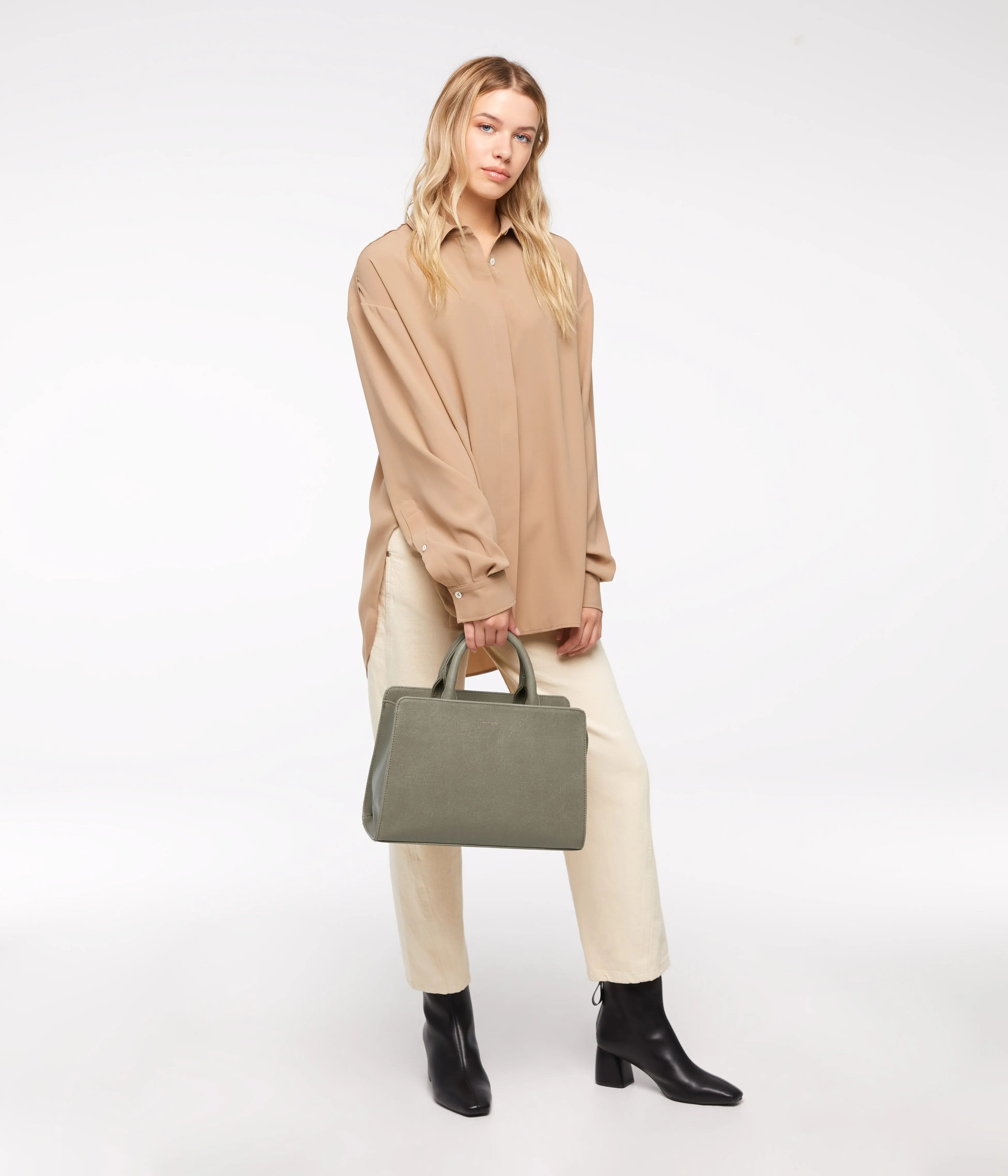 VON Vegan Satchel - Vintage