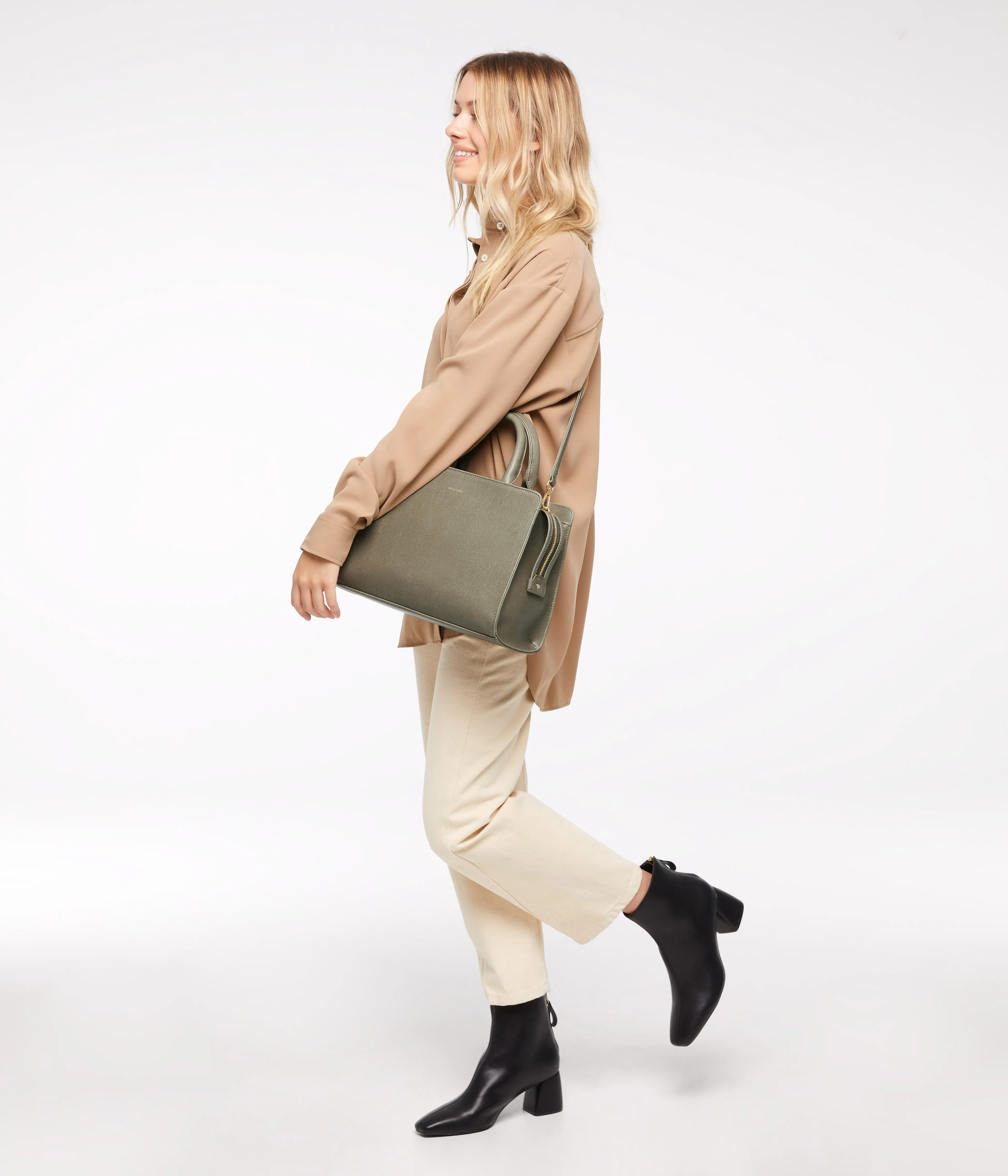 VON Vegan Satchel - Vintage