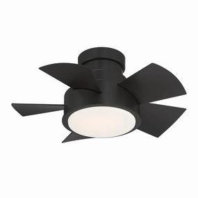 Vox 26"Ceiling Fan Matte Black Huggers FANS outlet store