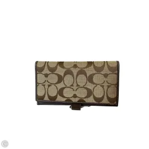 Wallet Designer By Coach, Size: Small
