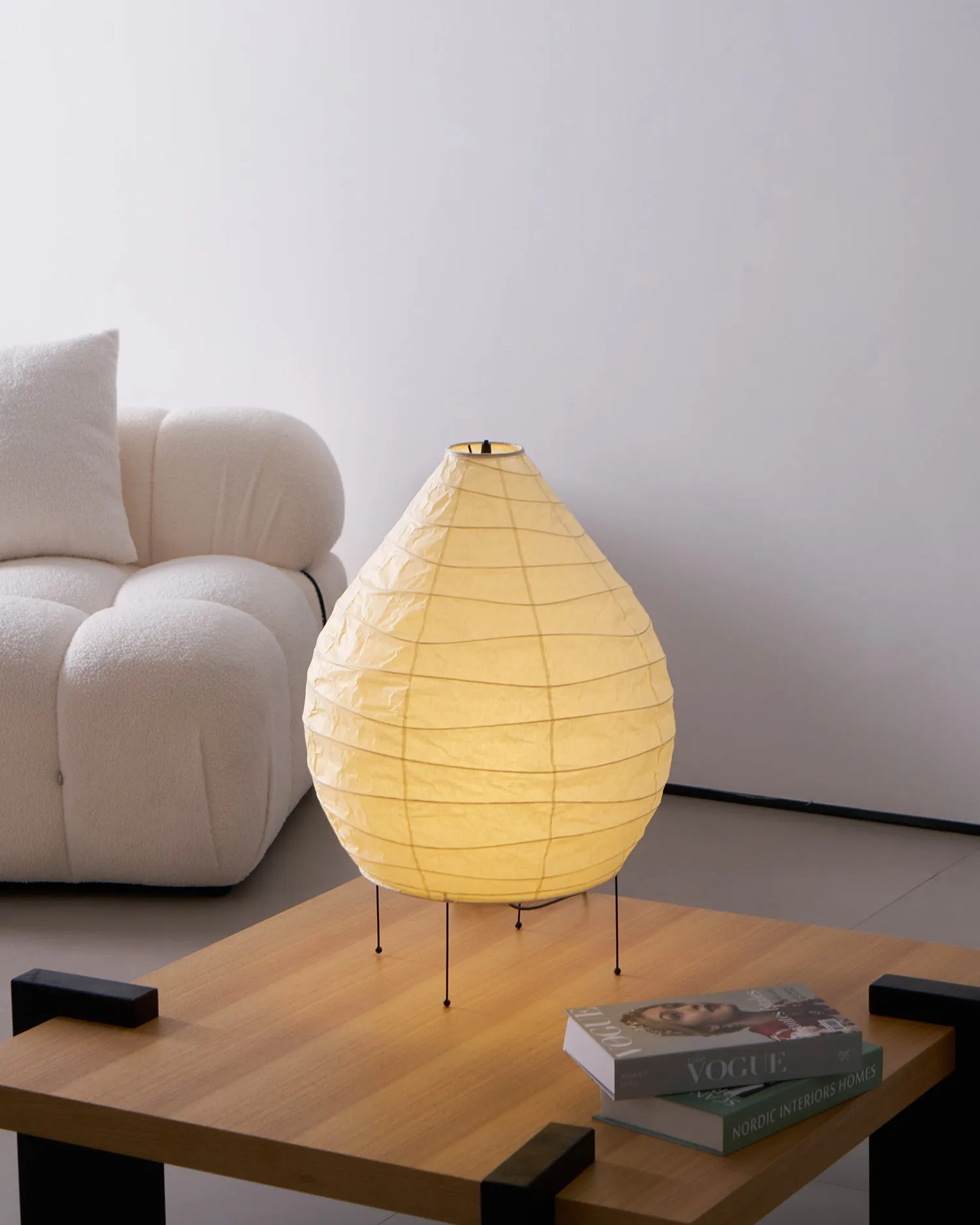 Washi Paper Lantern Table Lamp