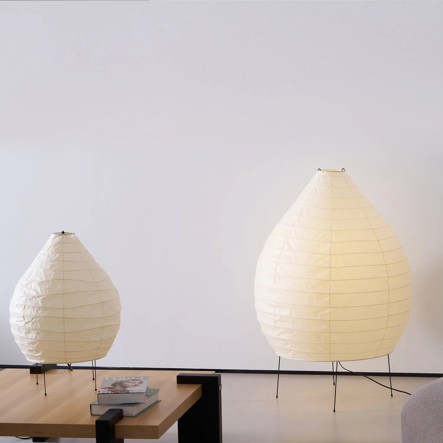 Washi Paper Lantern Table Lamp