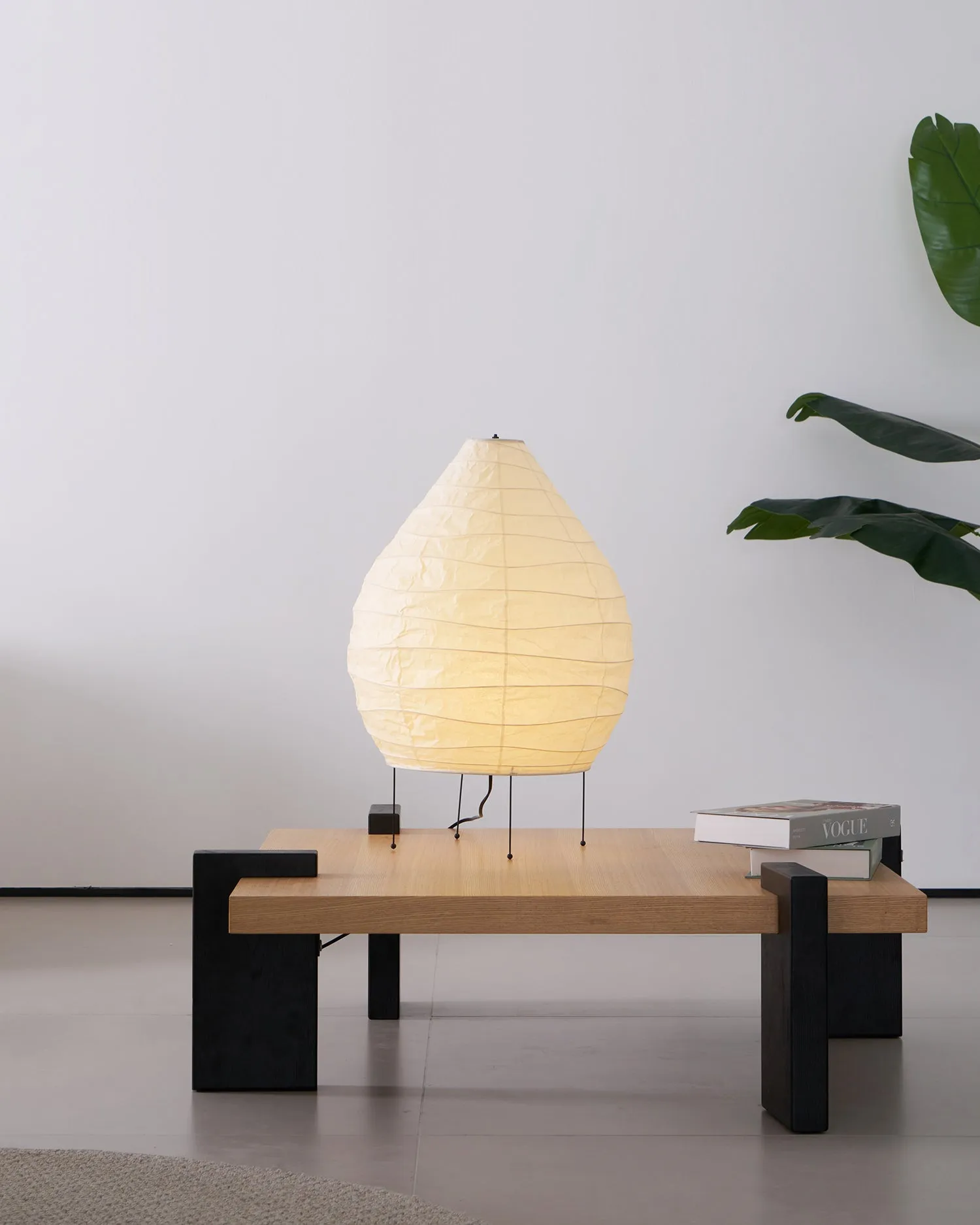 Washi Paper Lantern Table Lamp