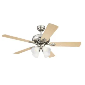 Westinghouse Swirl 7235900 Ceiling Fan - Brushed Nickel, Rosewood / Light Maple/ Flushmount Fans low price