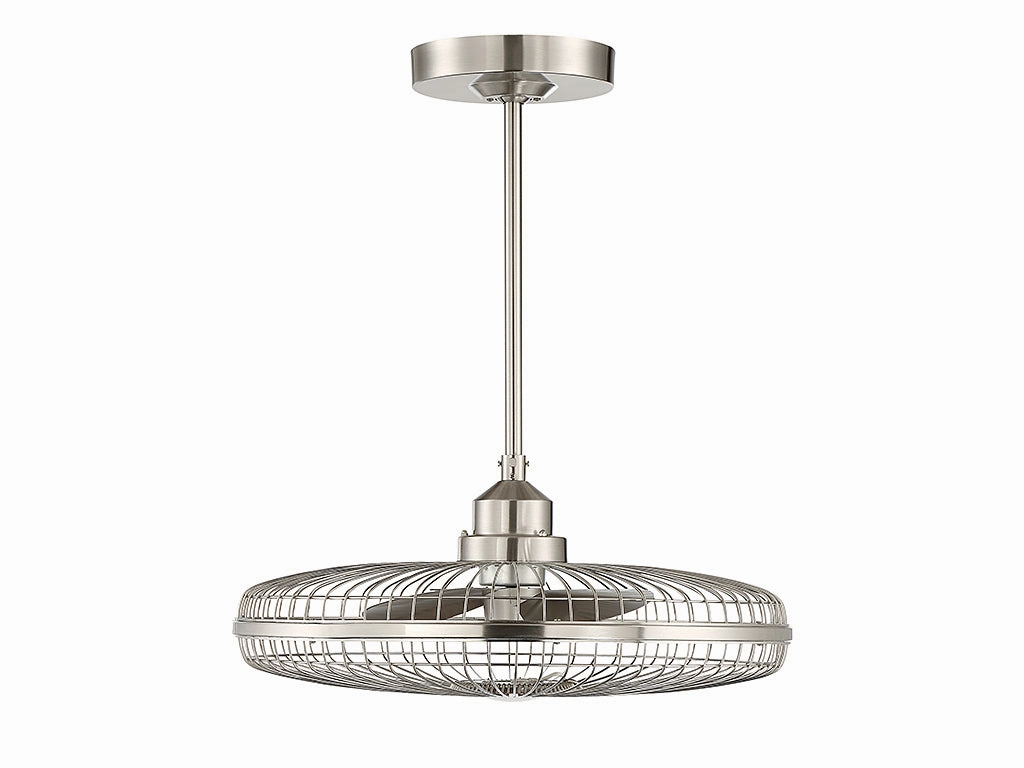 Wetherby LED Fan D'Lier Satin Nickel Fandeliers at discount prices
