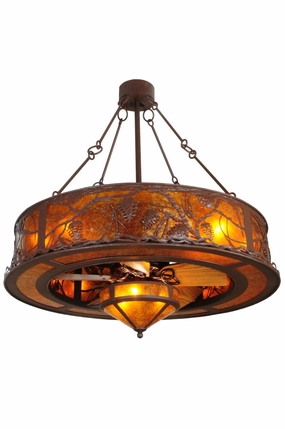 Whispering Pines 11 Light Chandel-Air Fandeliers FANS on sale now
