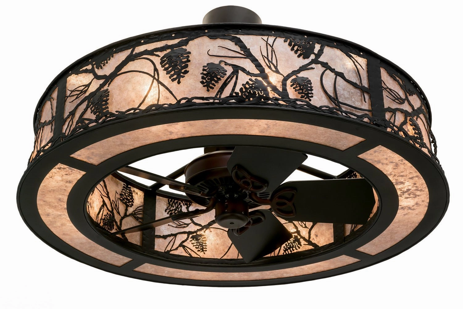 Whispering Pines 12 Light Chandel-Air Fandeliers FANS on sale now