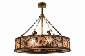 Whispering Pines 12 Light Chandel-Air Fandeliers FANS on sale now