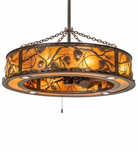 Whispering Pines 12 Light Chandel-Air Fandeliers FANS on sale now