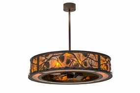 Whispering Pines 12 Light Chandel-Air Fandeliers FANS on sale now