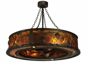 Whispering Pines 12 Light Chandelier Fandeliers FANS on sale now