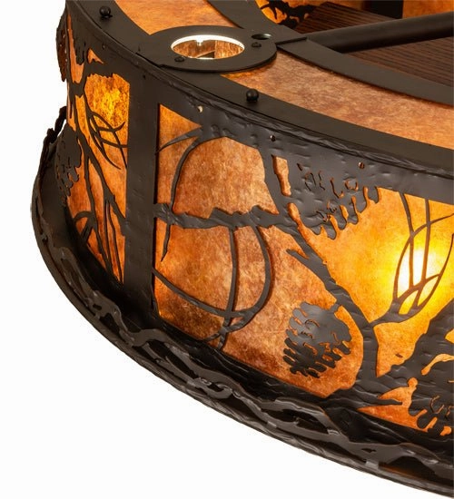 Whispering Pines 16 Light Chandel-Air Fandeliers at discount prices