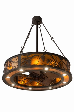 Whispering Pines 16 Light Chandel-Air Fandeliers FANS on sale now