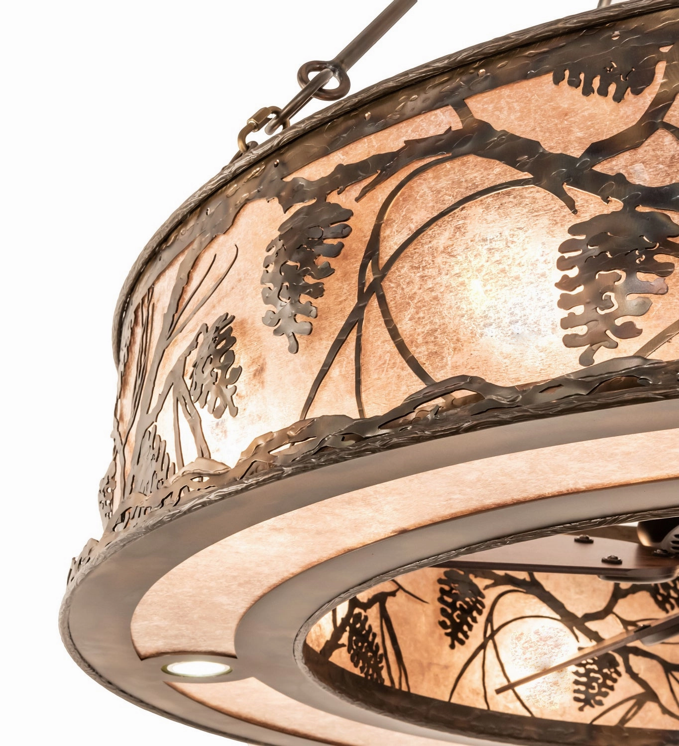 Whispering Pines 16 Light Chandel-Air Fandeliers at discount prices