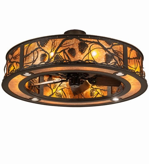Whispering Pines 16 Light Chandel-Air Fandeliers FANS on sale now