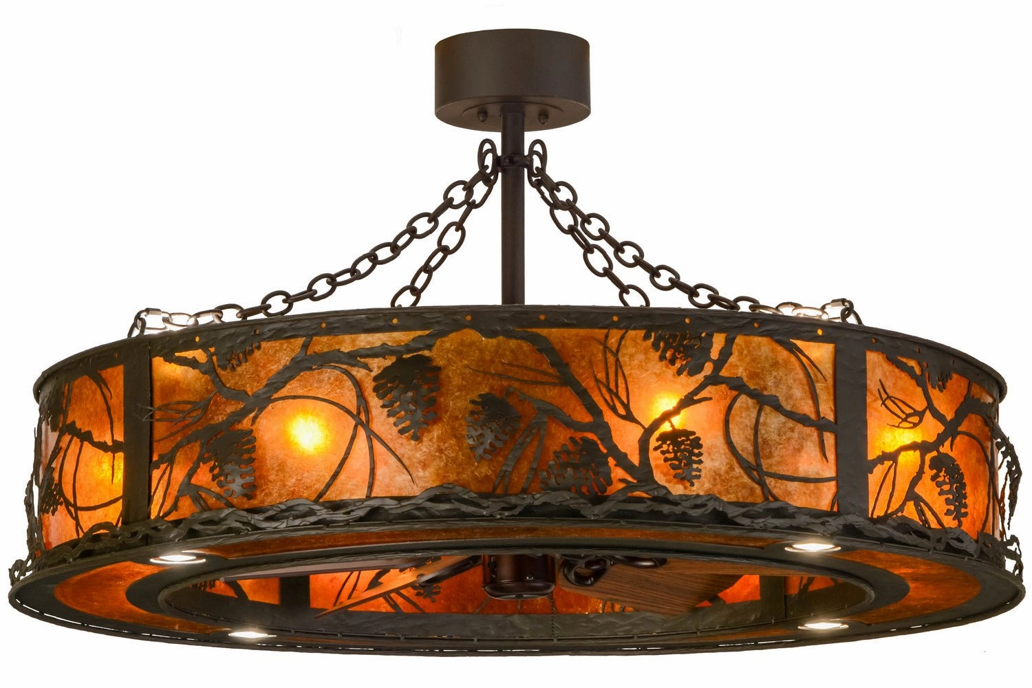 Whispering Pines 16 Light Chandel-Air Fandeliers FANS on sale now