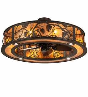 Whispering Pines 16 Light Chandel-Air Fandeliers FANS on sale now