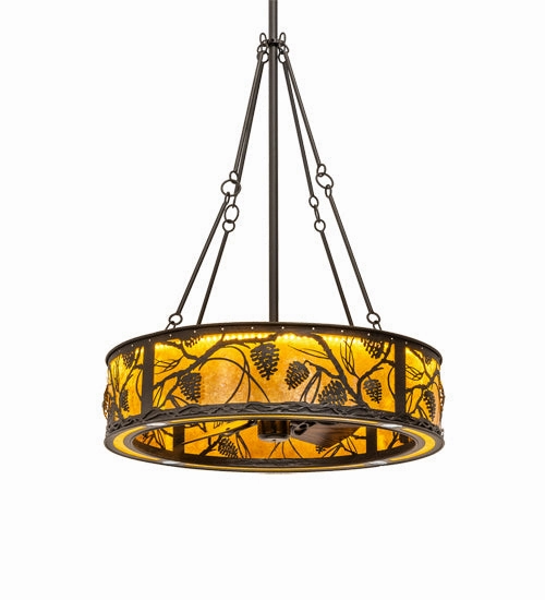 Whispering Pines LED Chandel-Air Fandeliers at discount prices