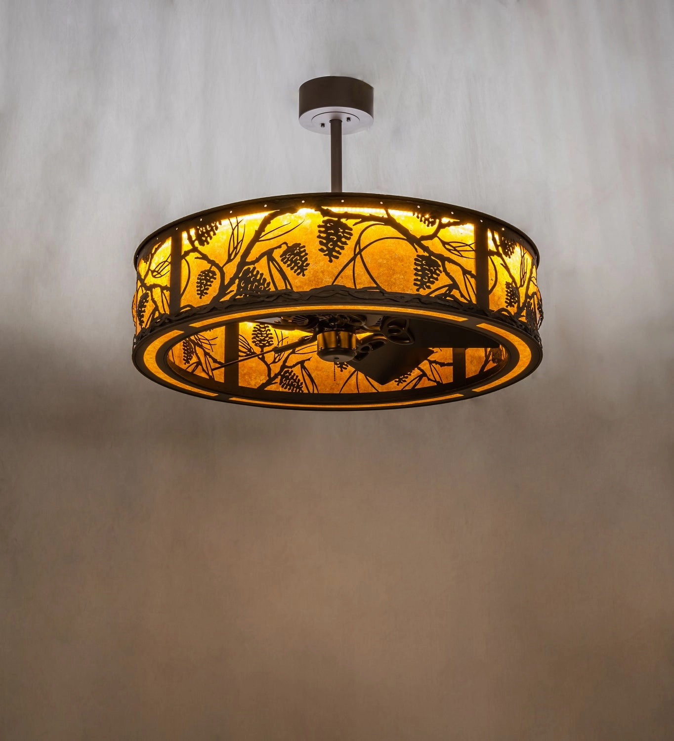 Whispering Pines LED Chandel-Air Fandeliers at discount prices