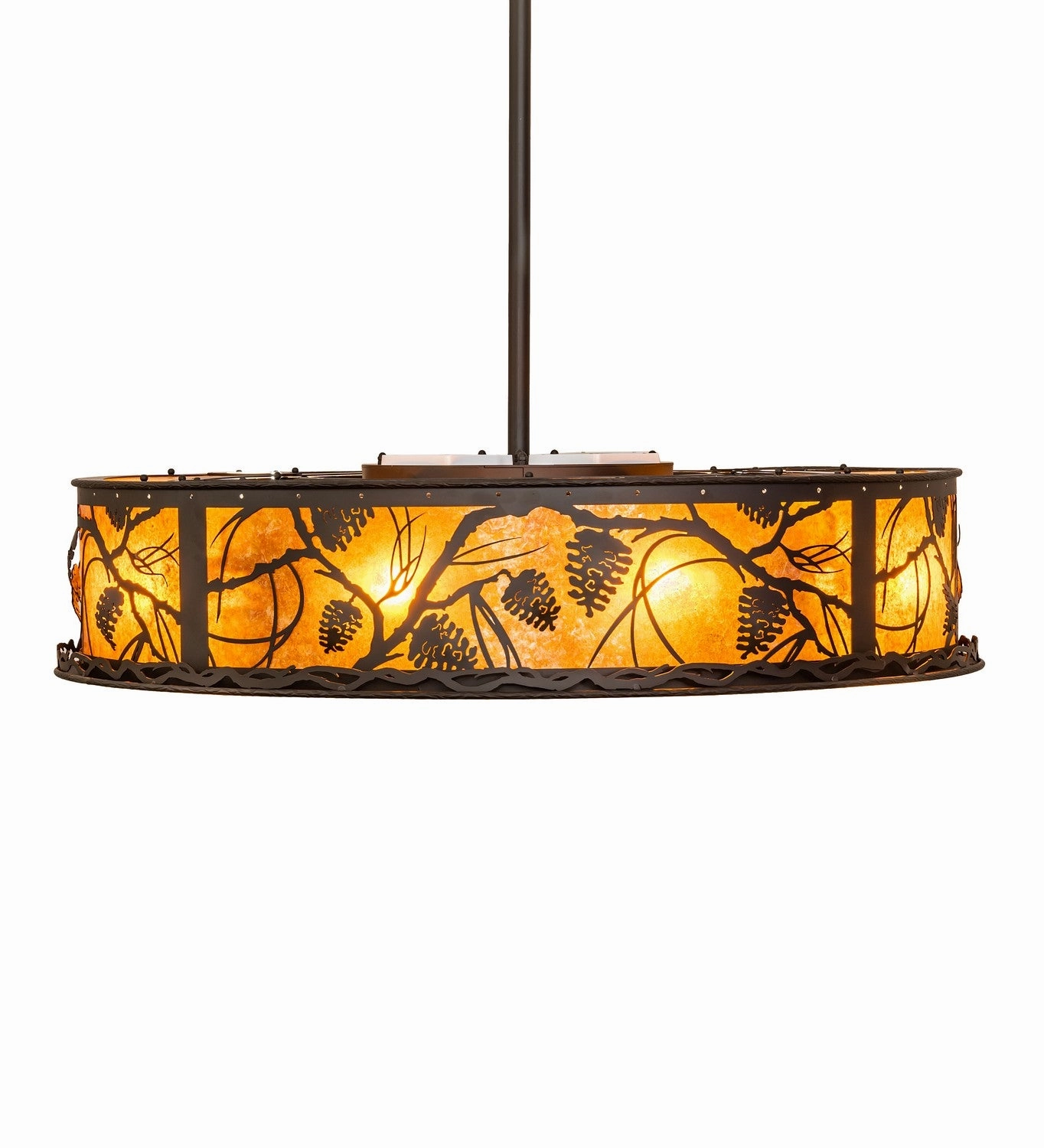Whispering Pines LED Chandel-Air Fandeliers FANS on sale now