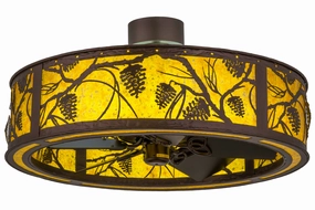 Whispering Pines LED Chandel-Air Fandeliers FANS on sale now