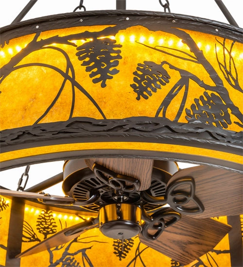 Whispering Pines LED Chandel-Air Fandeliers at discount prices