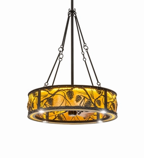 Whispering Pines LED Chandel-Air Fandeliers FANS on sale now