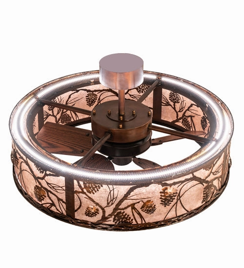 Whispering Pines LED Chandel-Air Fandeliers at discount prices