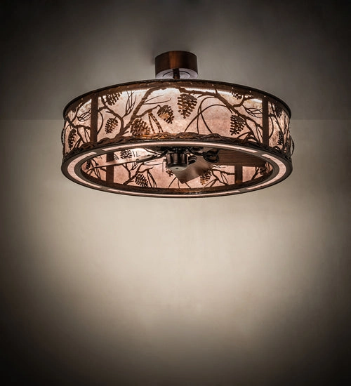 Whispering Pines LED Chandel-Air Fandeliers at discount prices