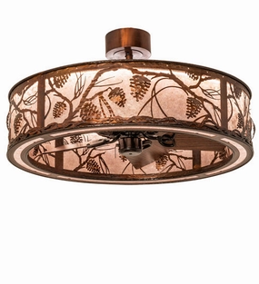 Whispering Pines LED Chandel-Air Fandeliers FANS on sale now